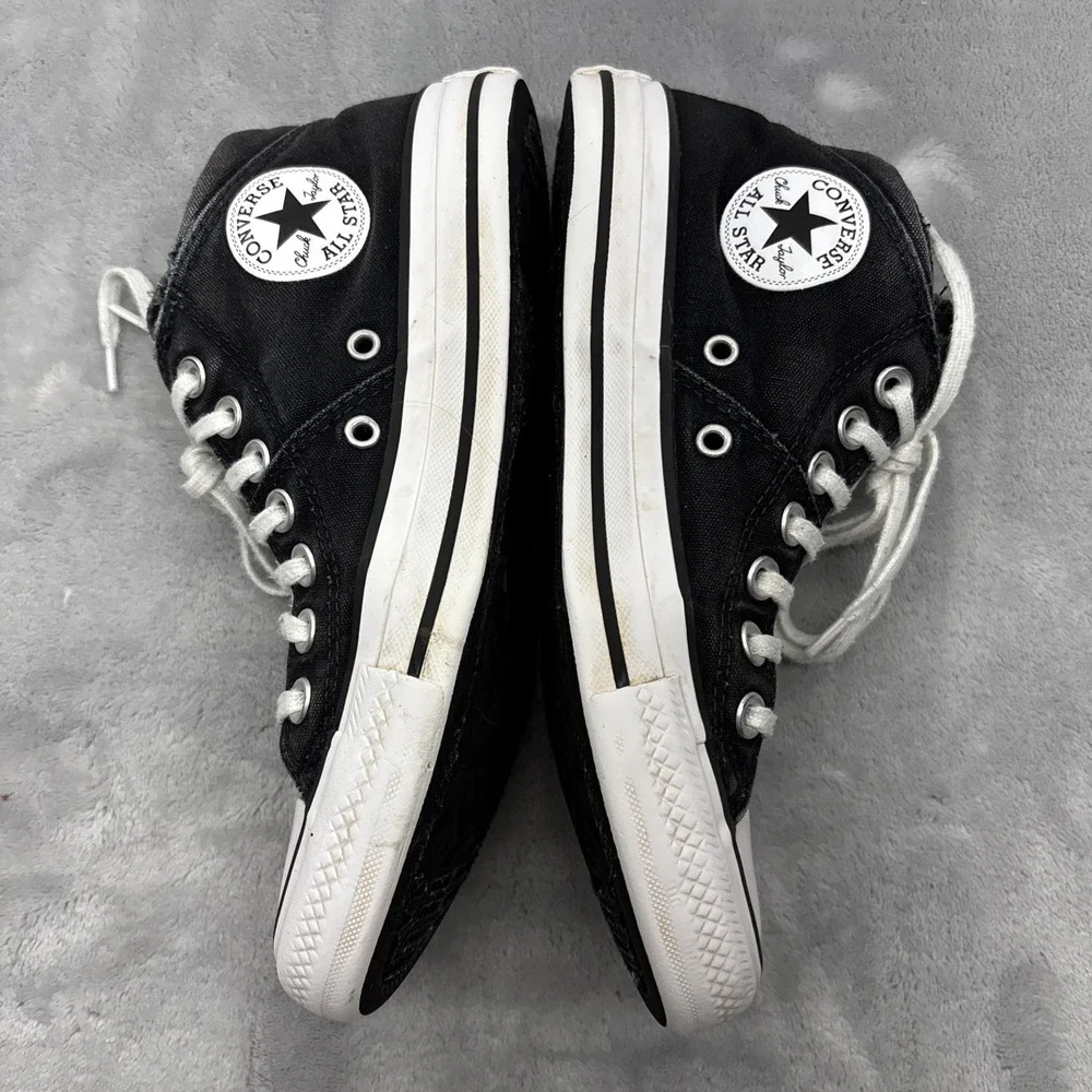 Converse Chuck Taylor All Star Madison Mid Womens Sz 7.5 Canvas Black 563512F